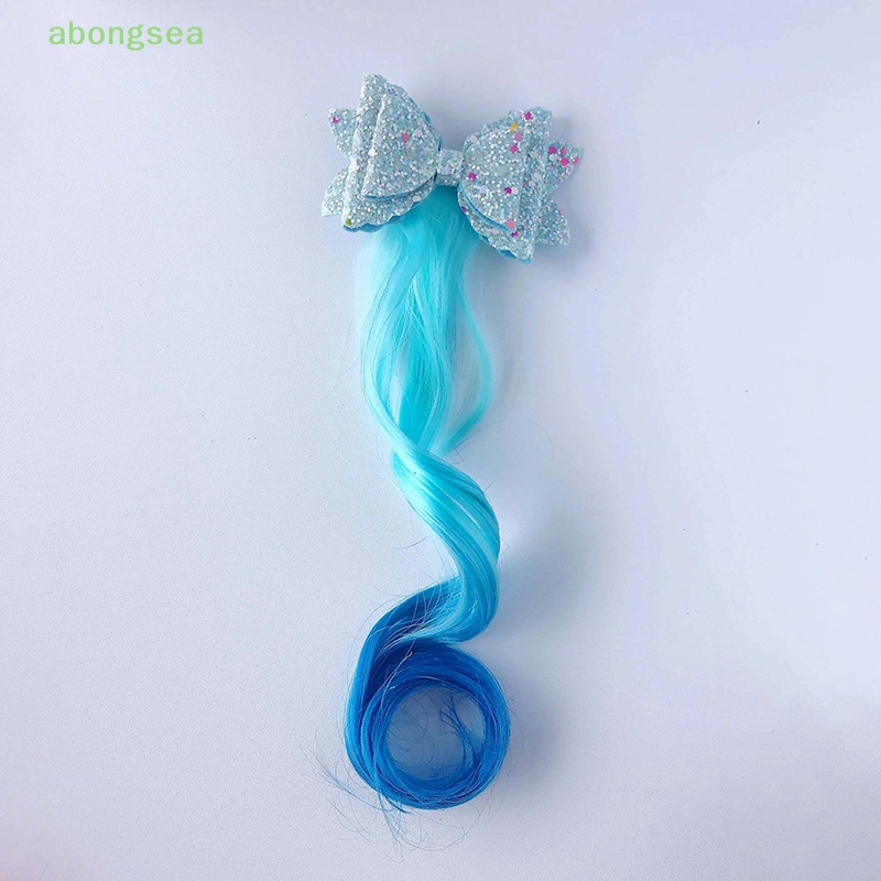 Kẹp Tóc abongsea Đính Đá Nhiều Màu Sắc Dễ Thương Cho Bé Gái