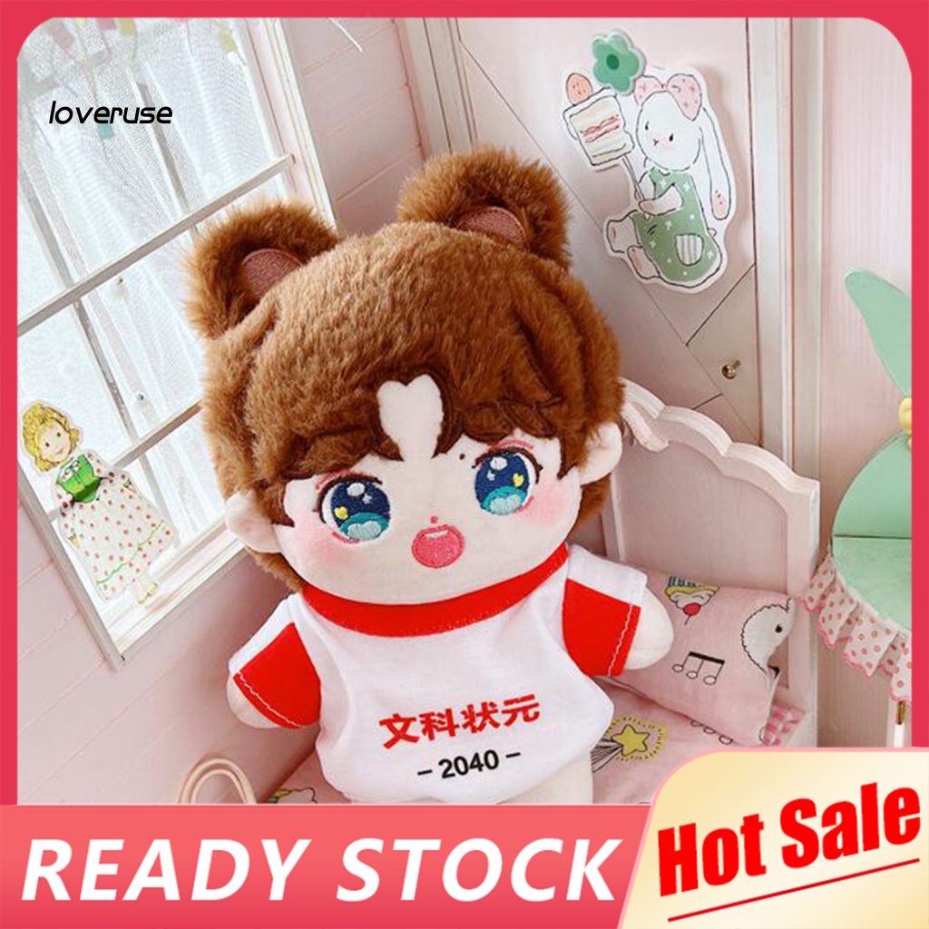 Áo Liền Quần Cotton 20cm Dễ Thương Cho Búp Bê