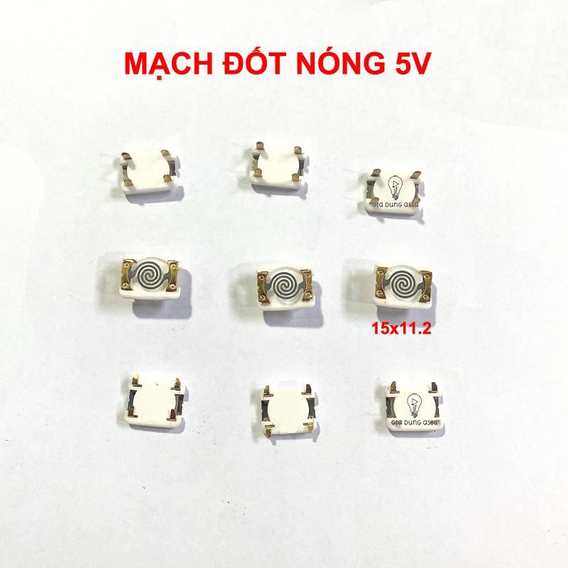 Mạch làm nóng đốt cháy 5V 15x11mm
