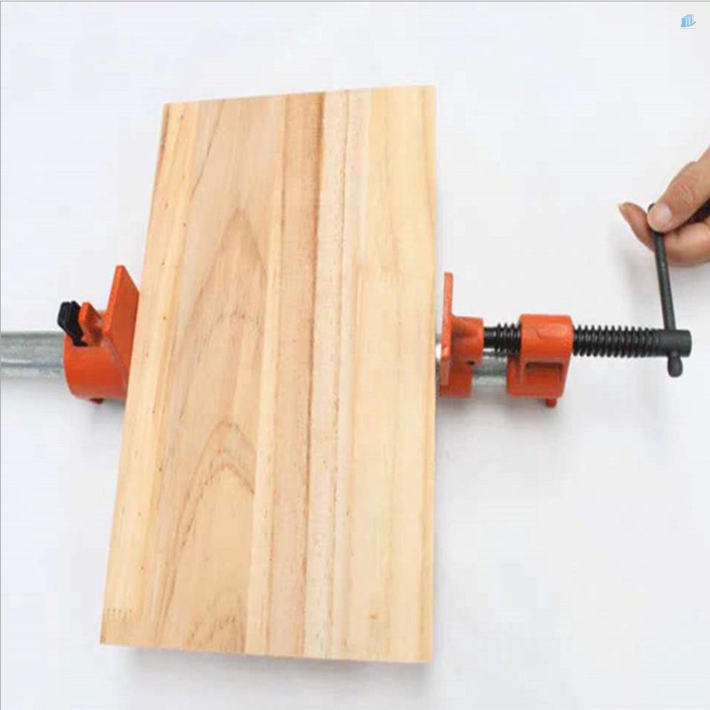 Bộ Kẹp Ống Đồng Hồ Thông Minh Bằng Gỗ &amp; Sắt 1 / 2 &quot;Chịu Được Sức Nặng Chuyên Dụng Cho Thợ Mộc