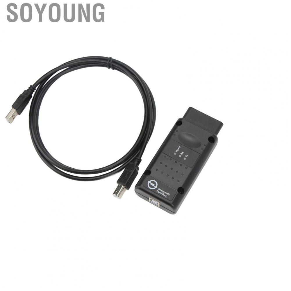 Soyoung for OPCOM Diagnostic Interface  Professional Display Realtime Data Car Scan Tool OBD2 CAN BUS Many Control Units Multiplexer Function  for Vehicle