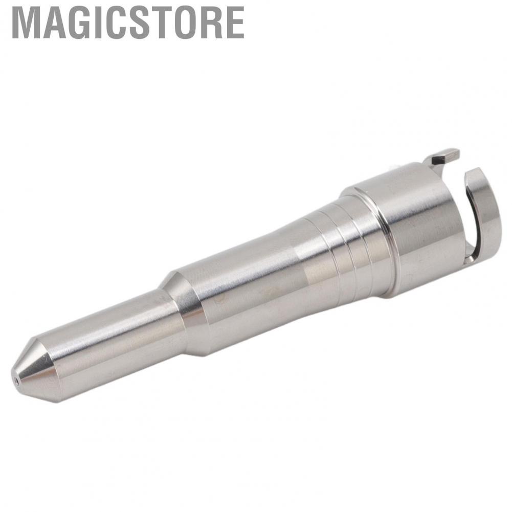 Magicstore Coffee Steam Spout Nozzle  Stainless Steel Coffee Machine Steam Nozzle Pressure Resistant Easy Cleaning Silicone Rings  for Cafe