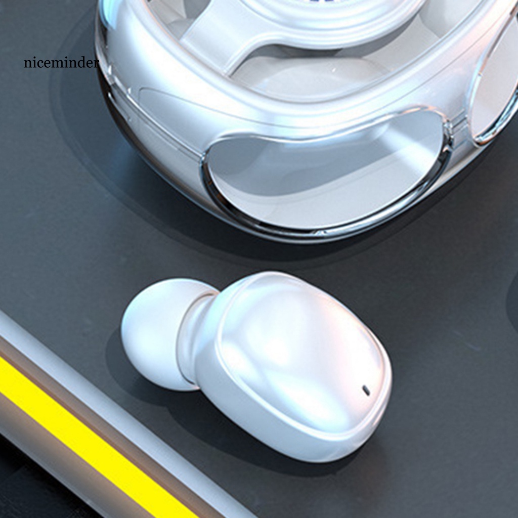 Tai Nghe Nhét Tai NC Bluetooth 5.3 Điều Khiển Cảm Ứng Trong Suốt Có Hộp Đựng
