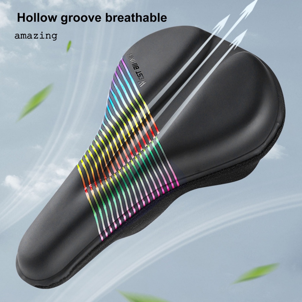 Vỏ Bọc Yên Xe Đạp Chất Liệu Silicon Dày Dặn Chống Mài Mòn