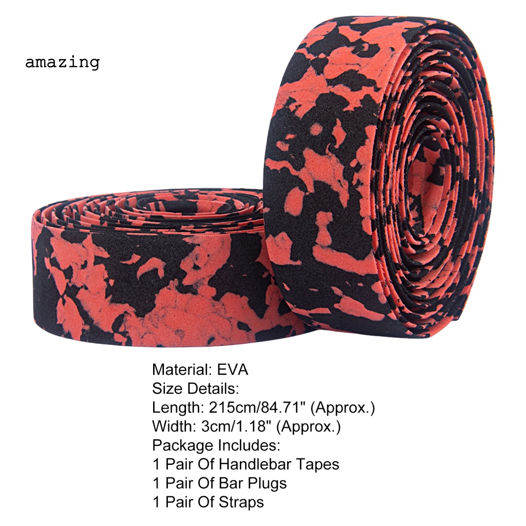 1 Cặp Băng Quấn Tay Lái Xe Đạp EVA Chống Gỉ Sét