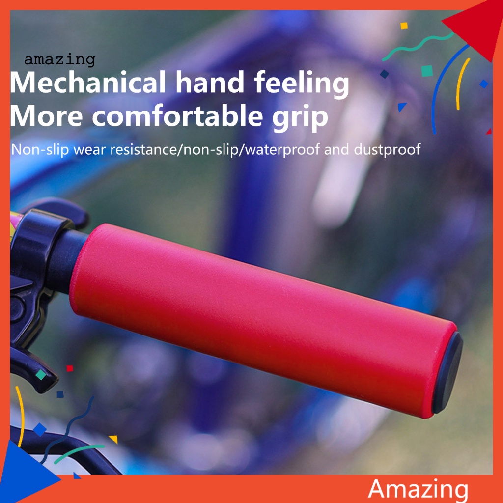 Bộ 2 Vỏ Bọc Tay Cầm Xe Đạp Chống Trượt Có Thể Tái Sử Dụng