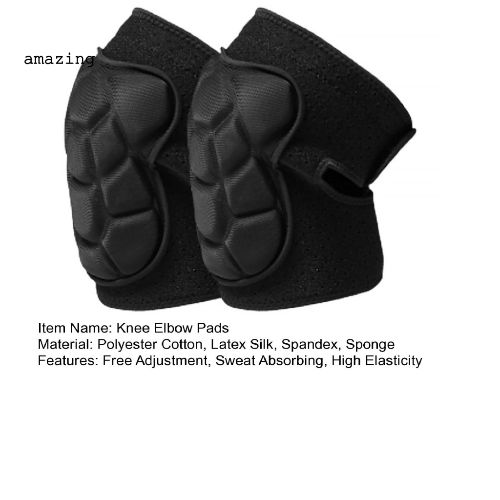 1 Cặp Đệm Bảo Vệ Đầu Gối Thoải Mái Chống Ngã Khi Lái Xe / Trượt Tuyết Cho Nam