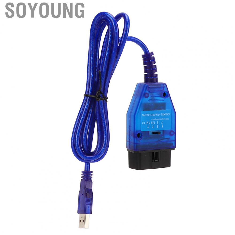 Soyoung OBD2 Interface Cable  Diagnostic  Cable Professional Abrasion Resistant Reliable  for Car