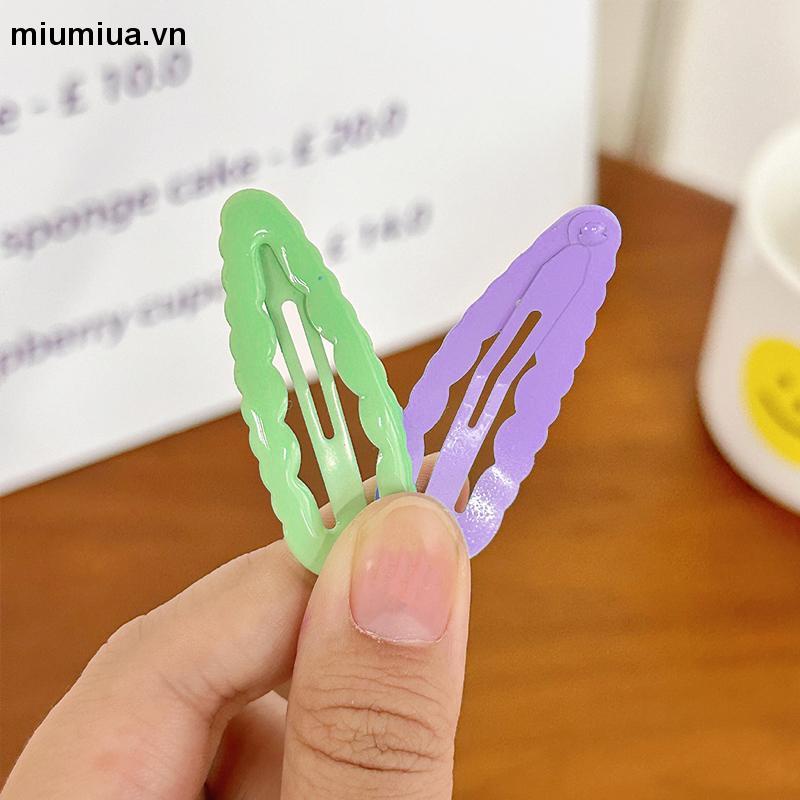 miumiuaKẹp tóc mini nhiều màu sắc đáng yêu cho bé gái