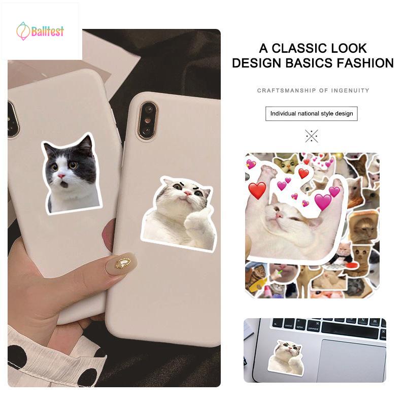 💜Combo 50 Sticker Meme chống nước sticker dán laptop, điện thoại, đàn guitar, mũ bảo hiểm