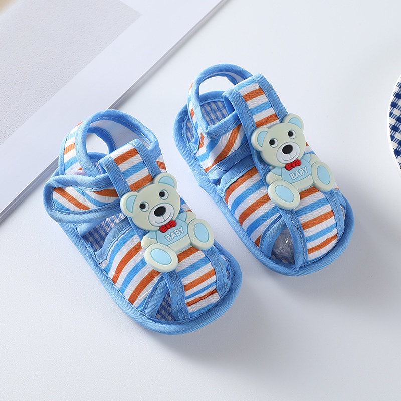 Bộ Khung Đồ Chơi Cho Bé❤Xăng đan Siêu Nhẹ In Họa Tiết Hoạt Hình Thời Trang Mùa Hè Cho Bé 0-12 Tháng Tuổi