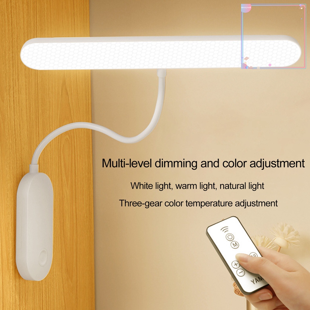 1 Bộ Đèn LED Đọc Sách Điều Chỉnh Được Nhiệt Độ Điều Chỉnh Được Không Cần Ống Ánh Sáng Xanh Dương