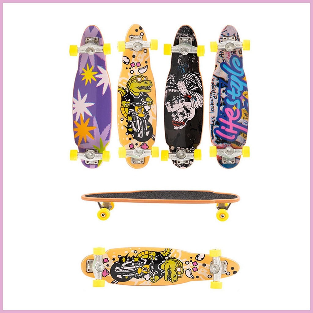 Bộ 16 Ván Trượt Ngón Tay Mini Bằng Ngón Tay Độc Đáo