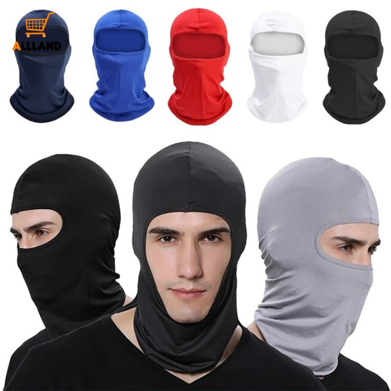 Khẩu Trang Che Phủ Cổ / Mặt Bằng Lụa Lạnh Thoáng Khí Chống Bụi Chống Nắng Nhiều Màu Tùy Chọn Dùng Khi Lái Xe