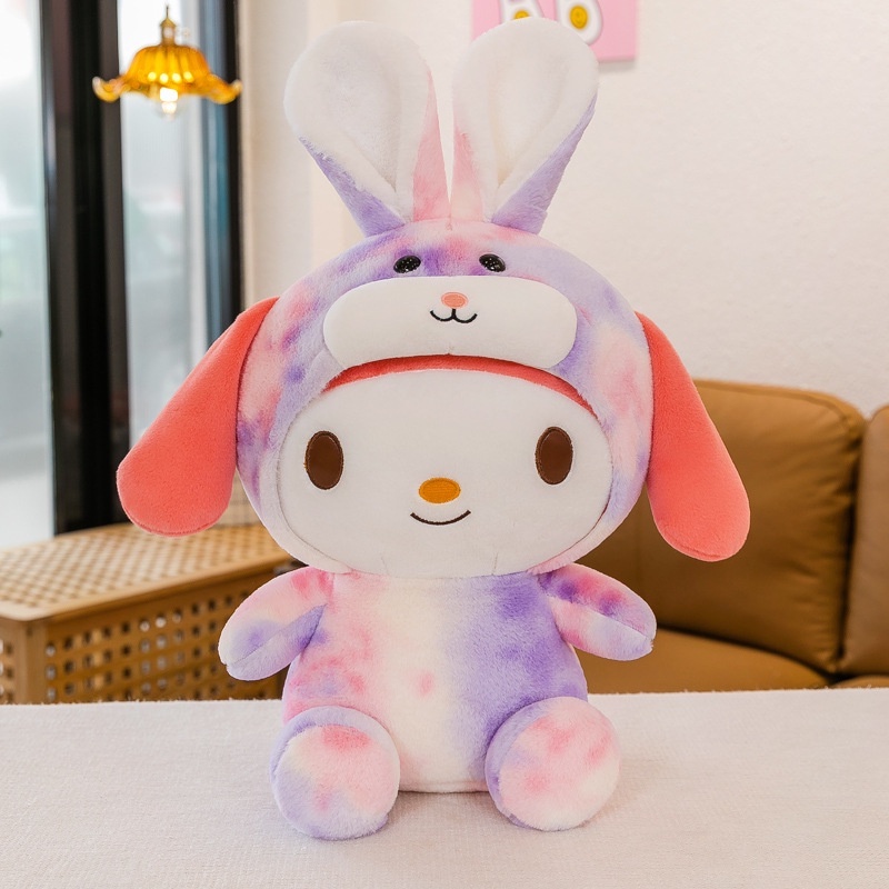 Thú Nhồi Bông Hình Chú Thỏ Sanrio Kuromi Melody Cinnamon Đáng Yêu