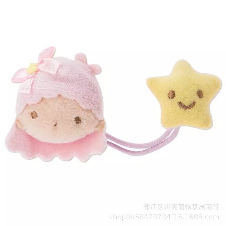 Dây Cột Tóc Lông Nhung Hình Melody Cinnamoroll purin Hoạt Hình Dễ Thương