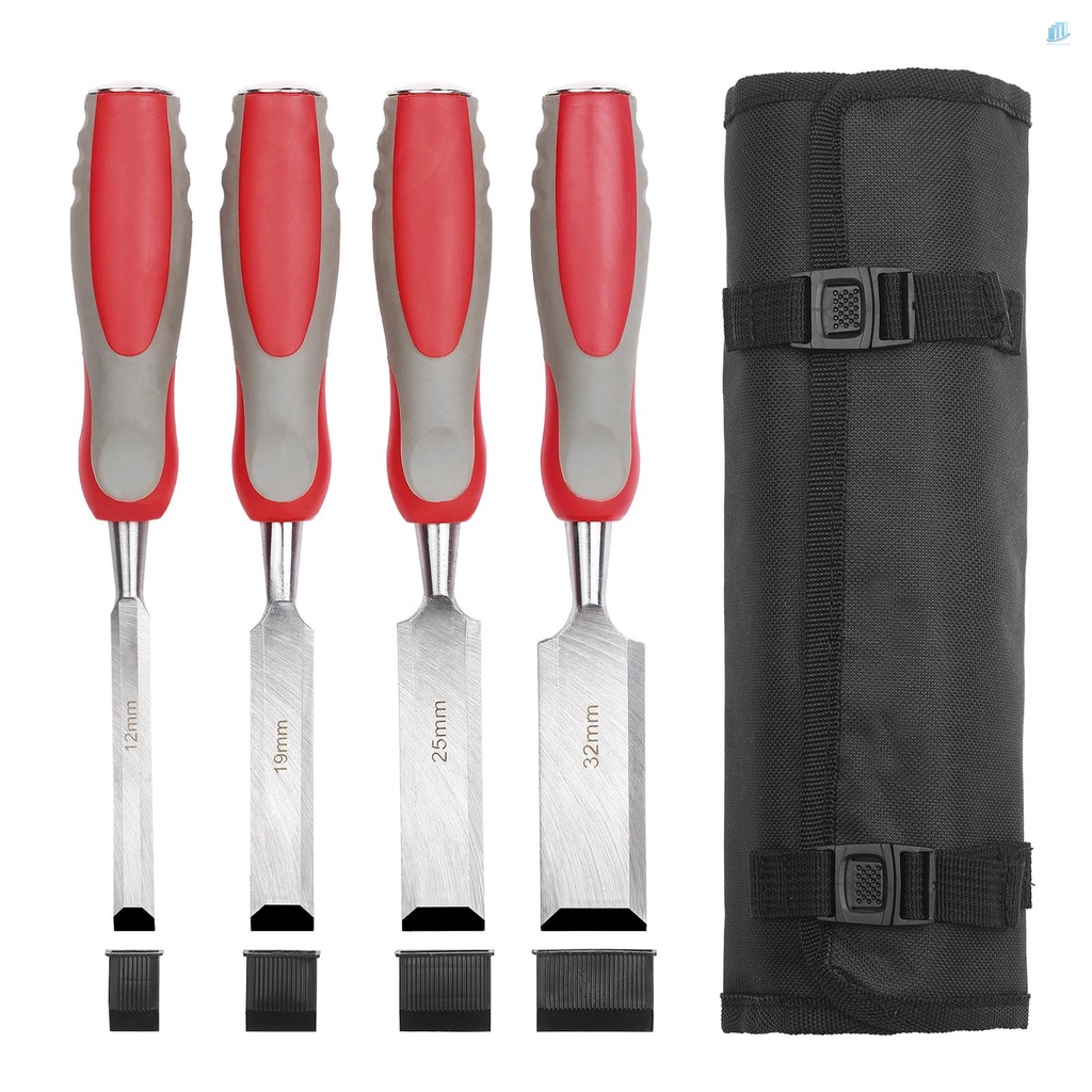 Bộ 5 Dụng Cụ Đục Lỗ Thông Minh Bằng Gỗ Kèm Túi Đựng Chống Trượt