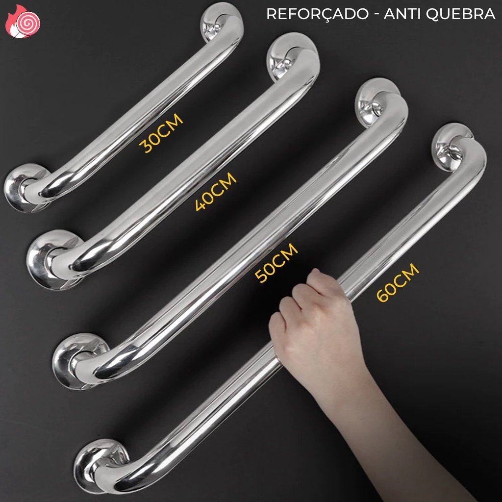 Tay Nắm Cửa Nhà Tắm Bằng Thép Không Gỉ 40Cm An Toàn Tiện Dụng HSU