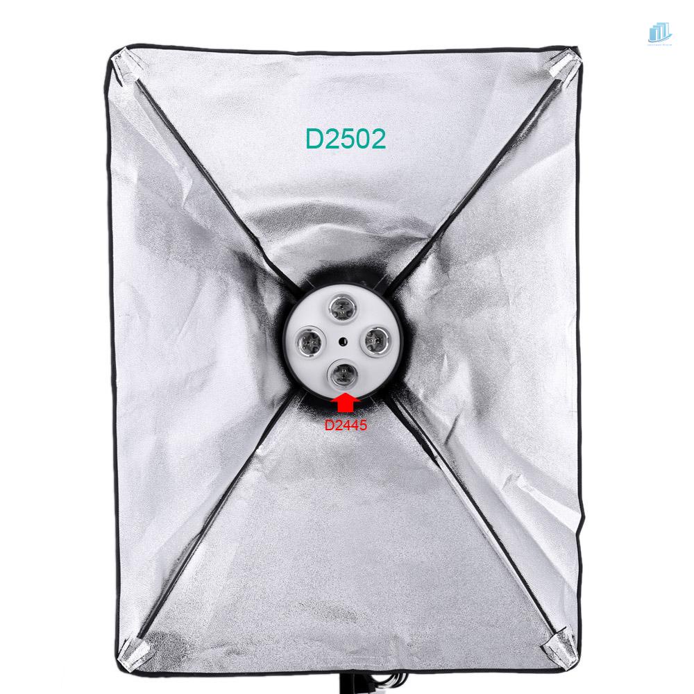 Chuôi Bóng Đèn 4 Trong 1 E27 Kèm Giá Đỡ Chuyên Dụng Cho Studio Chụp Ảnh