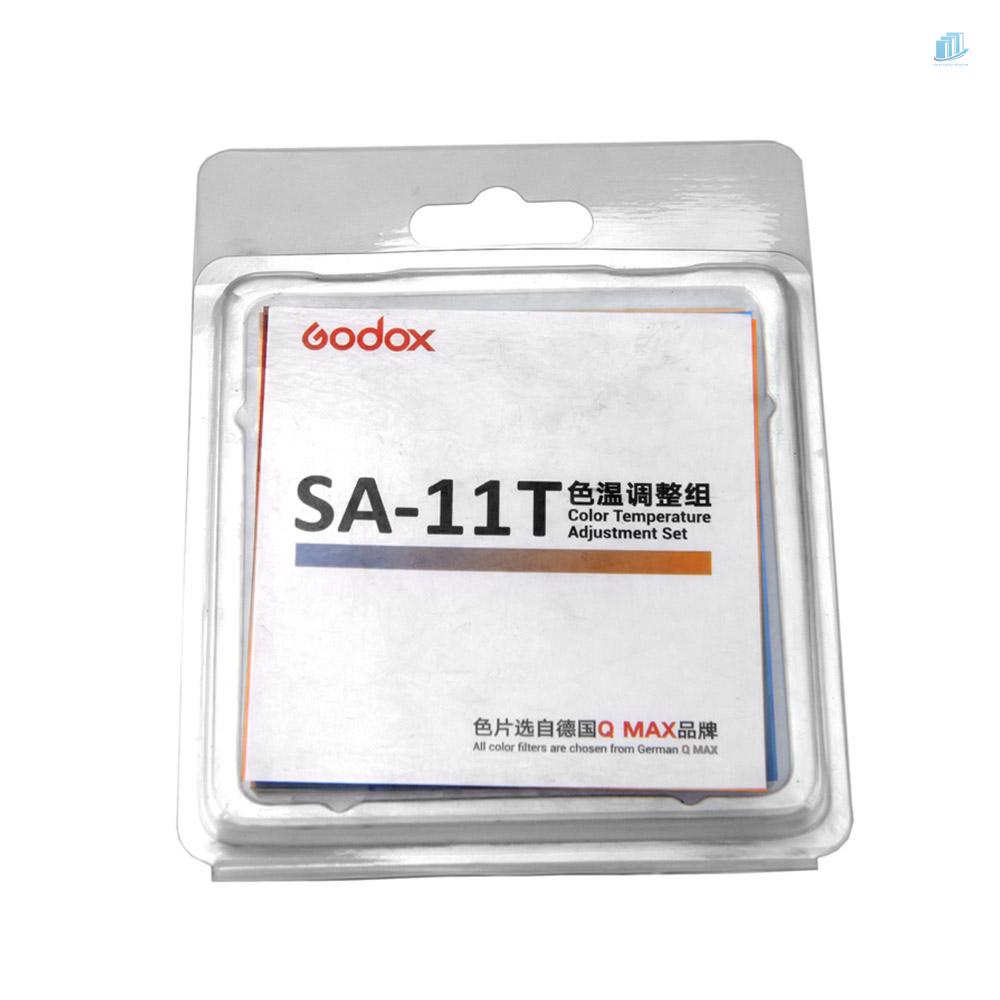 Bộ Kính Lọc Màu Điều Chỉnh Được Nhiệt Độ SA-11T Cho Godox S30 Focus