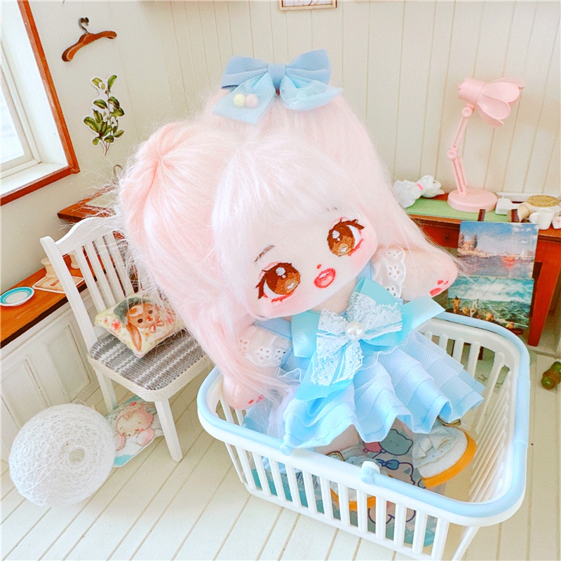 Búp Bê Nhồi Bông Cotton 20cm Màu Sắc Đa Dạng Xinh Xắn