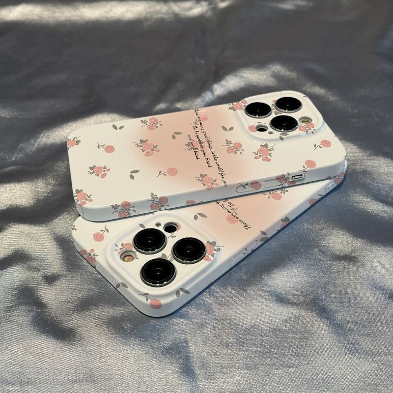 Ốp Điện Thoại In Họa Tiết Hoa Hồng Cổ Điển Cho Iphone 14 7 / / 1213 Xr xs8plus / 11 / 8MHA