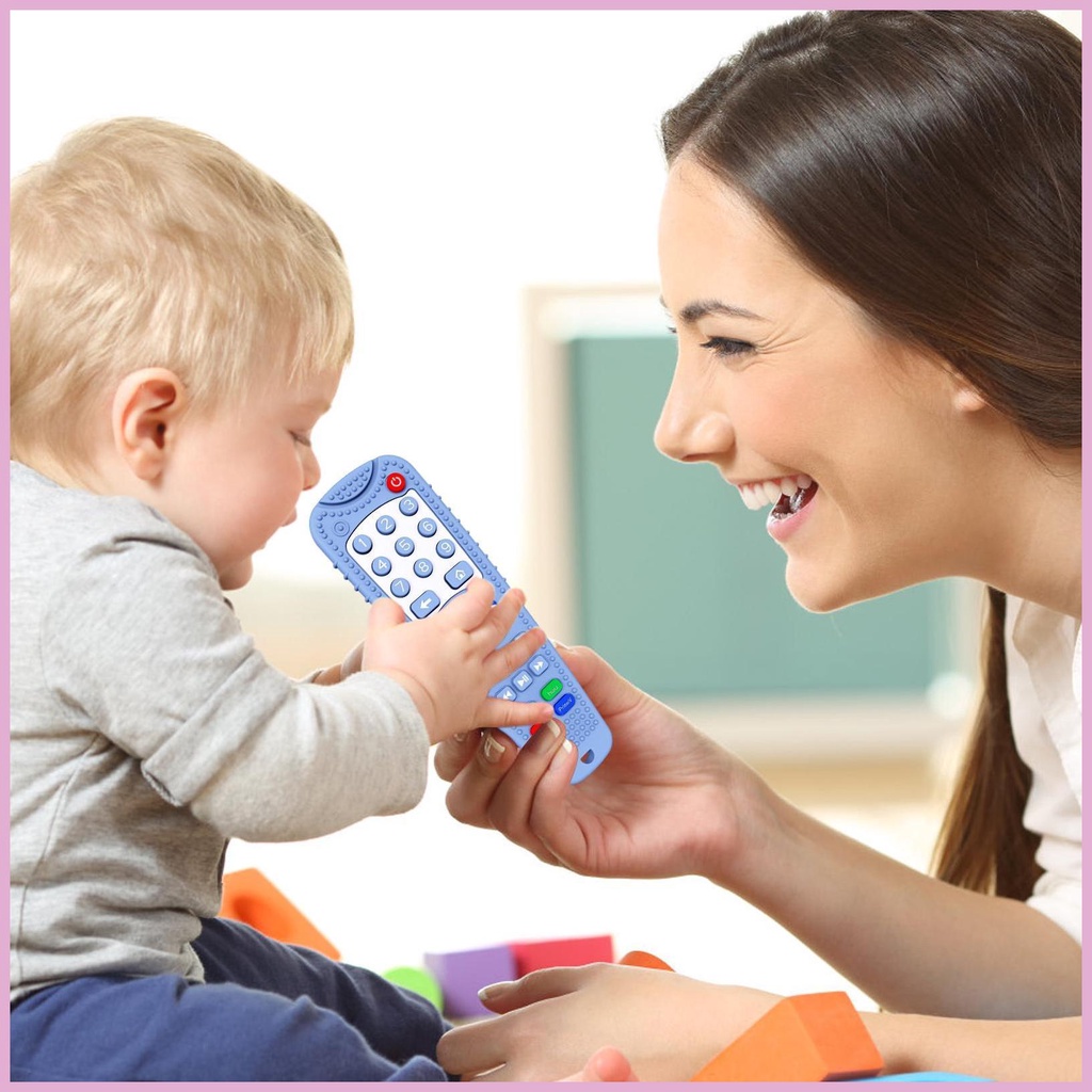 Đồ Chơi Ngậm Nướu Hình TV Bằng Silicone Dành Cho Trẻ Em Từ 6-12 Tuổi