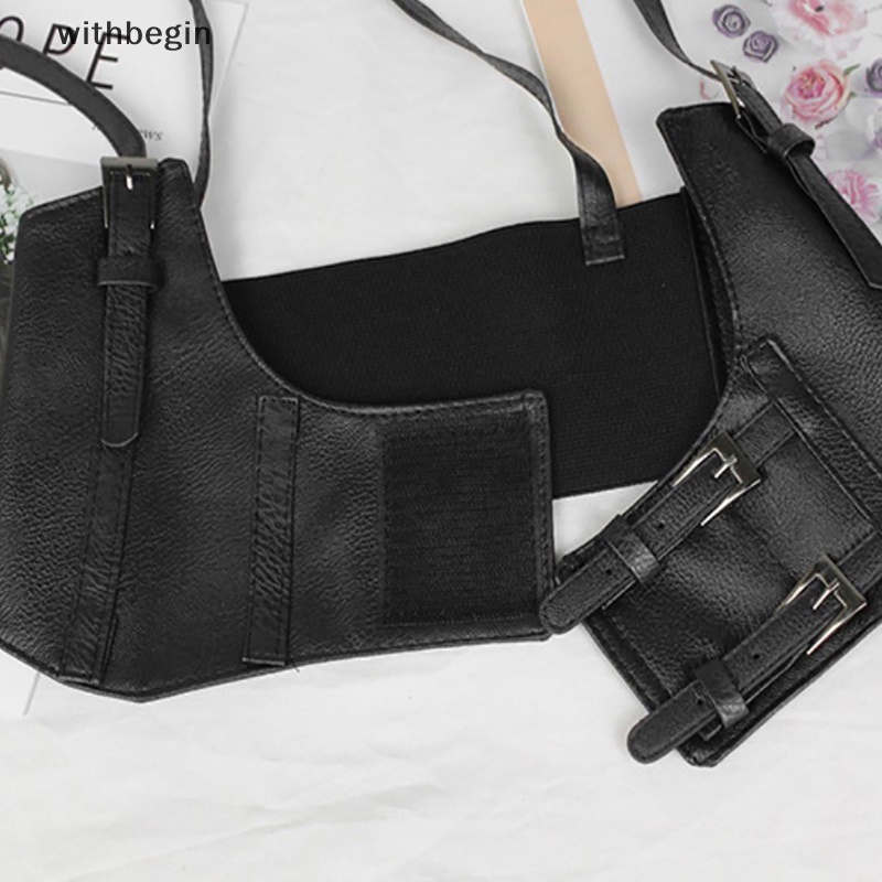 Đai Nịt Bụng Corset Da Co Giãn Định Hình Eo Gợi Cảm Cho Bạn Gái