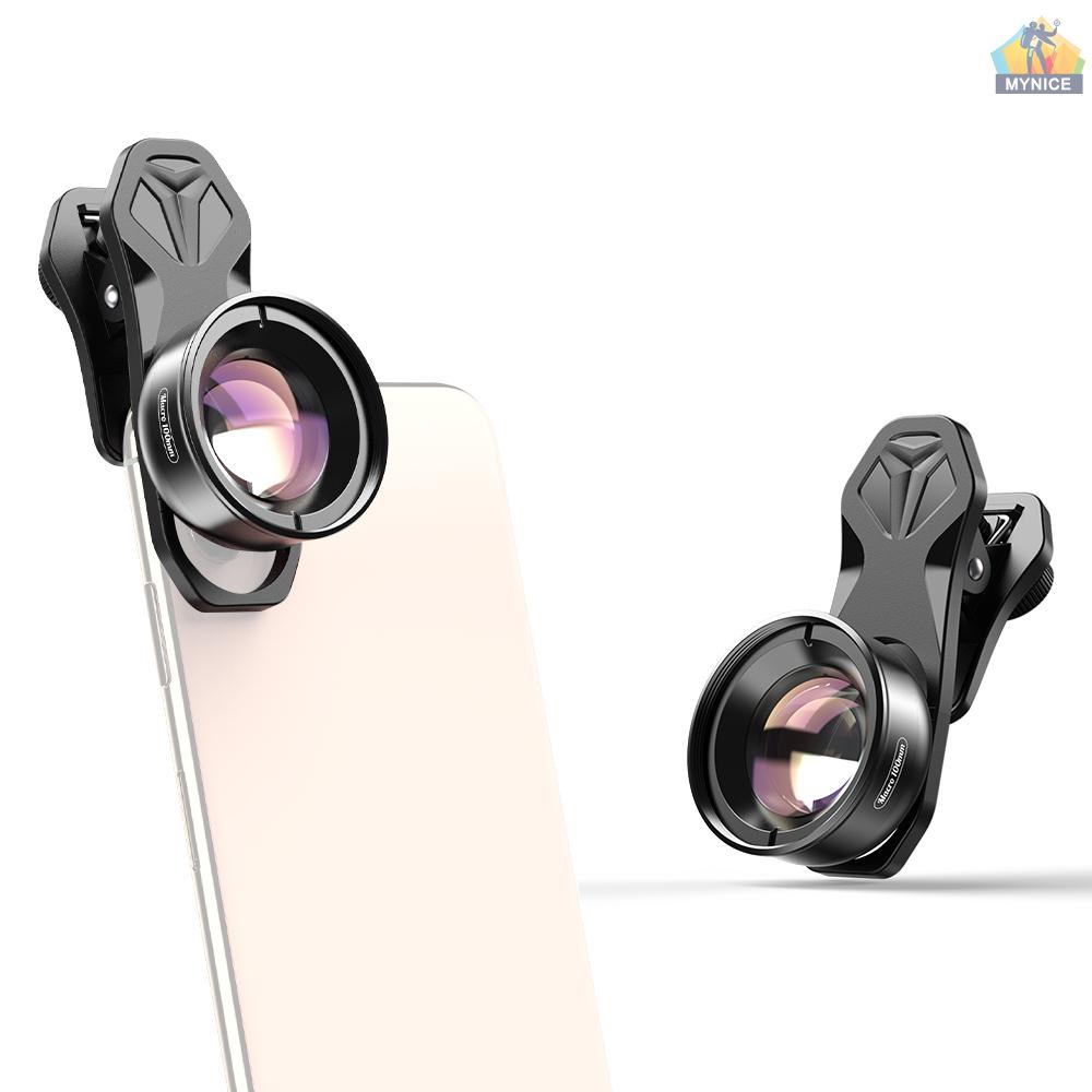 Thấu Kính APEXEL APL-HB100mm Macro 4K HD 4K HD Chuyên Dụng Cho Điện Thoại iPhone 11 / XS / XS Max / XR / X / 8 / 8 Plus