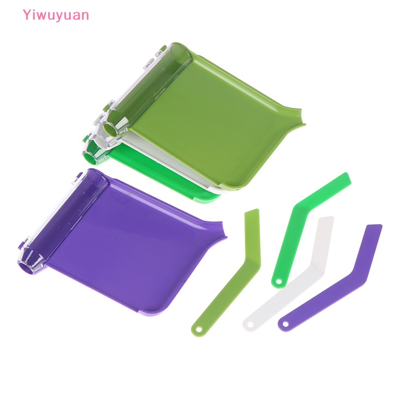 < Yiwuyuan > 1 Khay Đựng Thuốc Có Thìa Đếm Tay Phải Mới