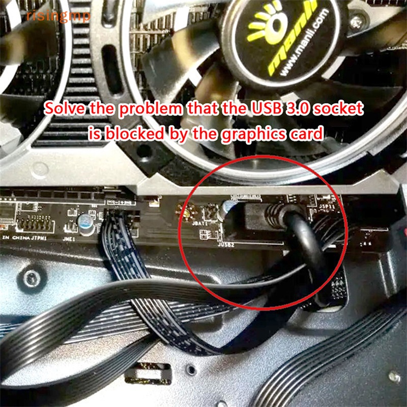 [risingmp] Bảng Mạch Chủ Nối Dài Chuyển Đổi Usb 3.0 Sang Phích Cắm Đực