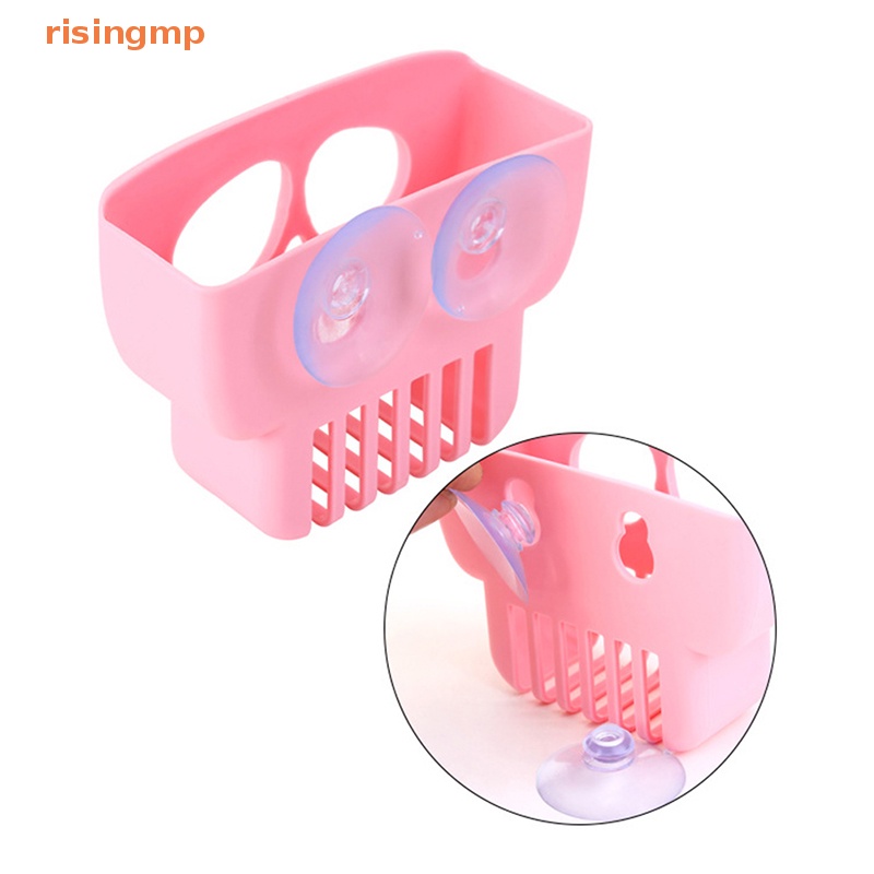 Giá Đỡ Mút Rửa Chén Hình Đầu Lâu Sáng Tạo Có Giác Hút Gắn Bồn Rửa Nhà Bếp