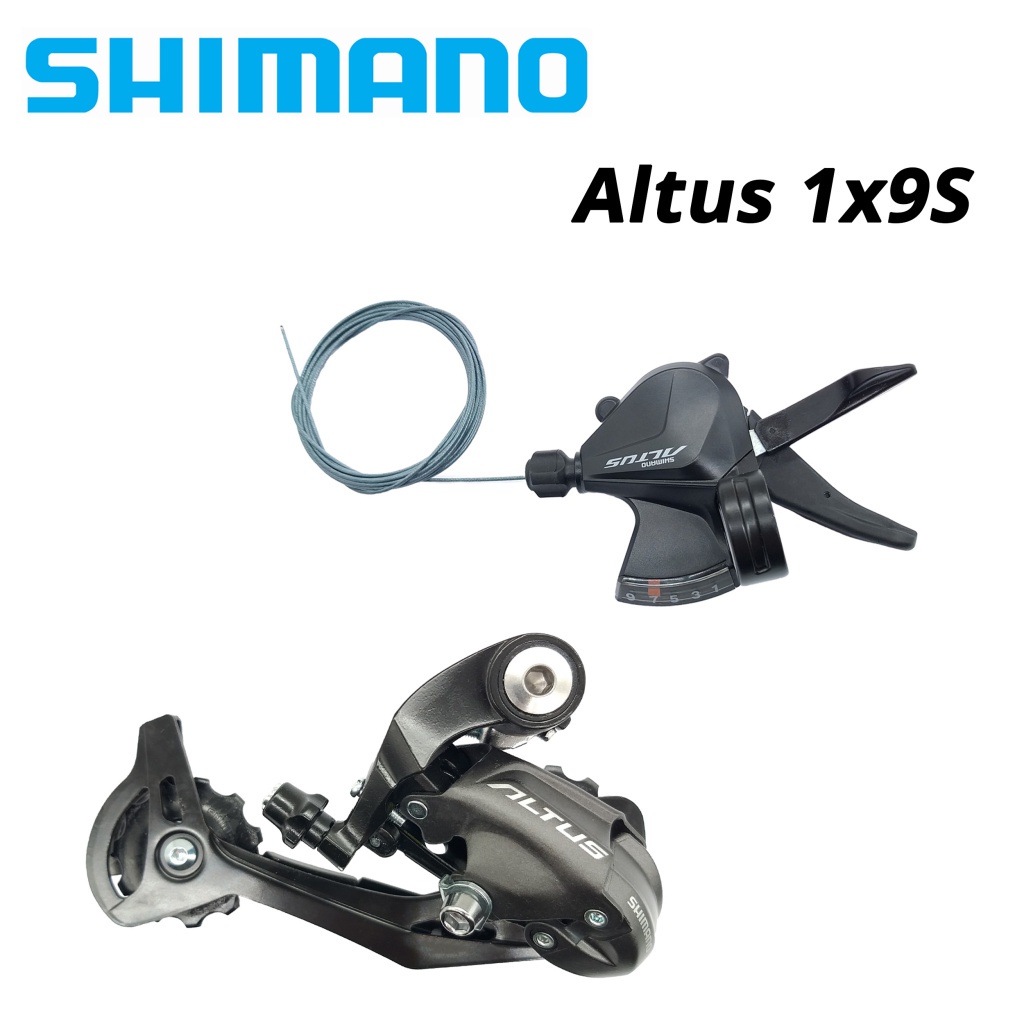 Shimano ALTUS 1x9S SL-M2010 M2000 RD-M370 9S 9 Tốc Độ MTB Xe Đạp Sang Số Đòn Bẩy Và Phía Sau Derailleur Switch Groupset M370 M390 M590