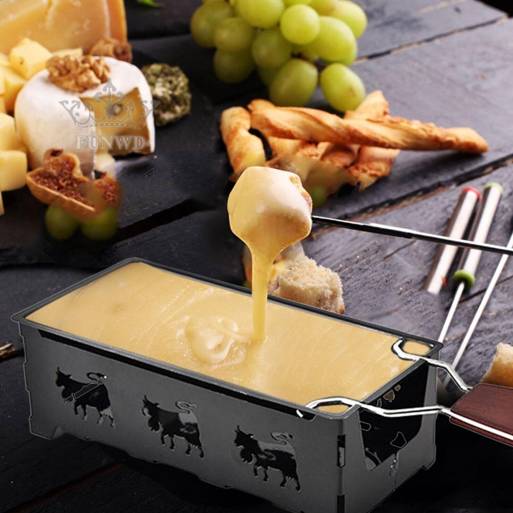 Bộ Khay Nướng Phô Mai Kim Loại Chống Dính