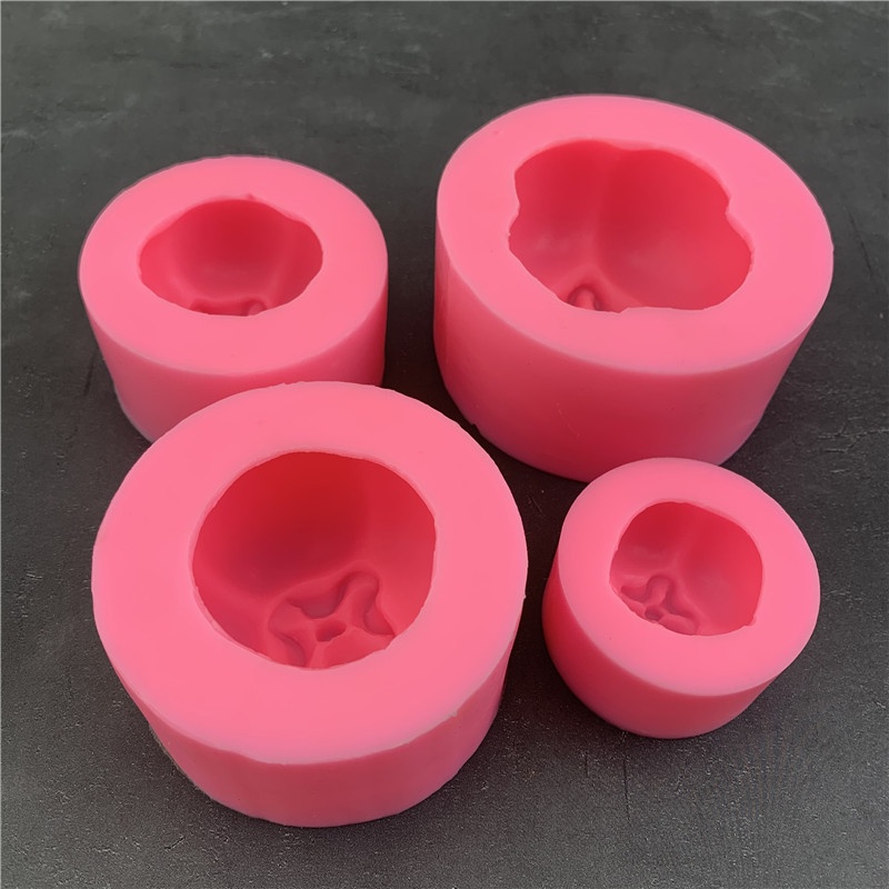 Khuôn Silicone Làm Bánh / Xà Phòng / Nến Tạo Hình Kẹo Mút 3D DIY