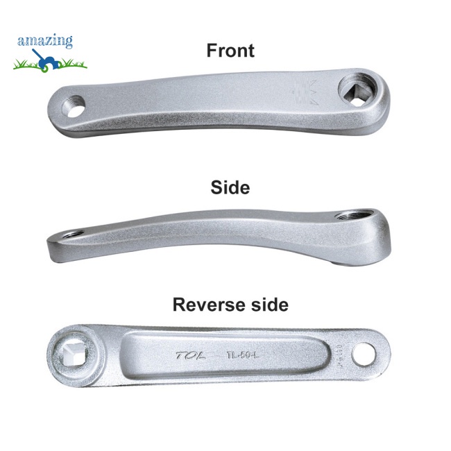 Trục Quay Tay Trái / Phải Hình Vuông 170mm Bằng Hợp Kim Nhôm Cho Xe Đạp Leo Núi