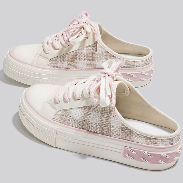 Giày Lười Vải canvas Họa Tiết Hoa Anh Đào Thời Trang Mùa Hè 2023 Cho Nữ