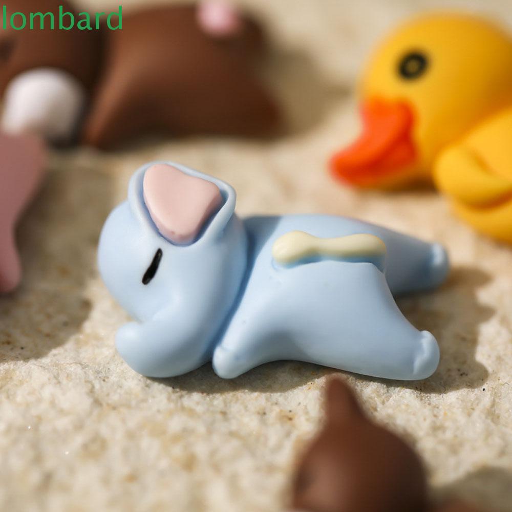 Túi 10 Phụ Kiện Trang Trí Móng Tay 3D Hình Động Vật Hoạt Hình Xinh Xắn