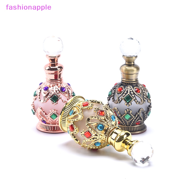 1 Lọ Rỗng Bằng Kim Loại Phong Cách Ả Rập Cổ Điển