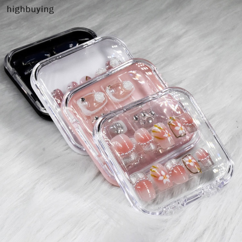 Hộp Đựng Móng Tay Giả Bằng Acrylic DIY