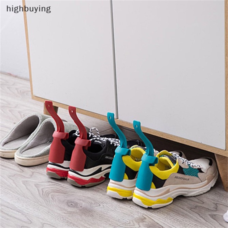 Hbvn Belle 1 Dụng Cụ Hỗ Trợ Mang Giày Lười Unisex Dễ Sử Dụng Và Tắt Màu Đất