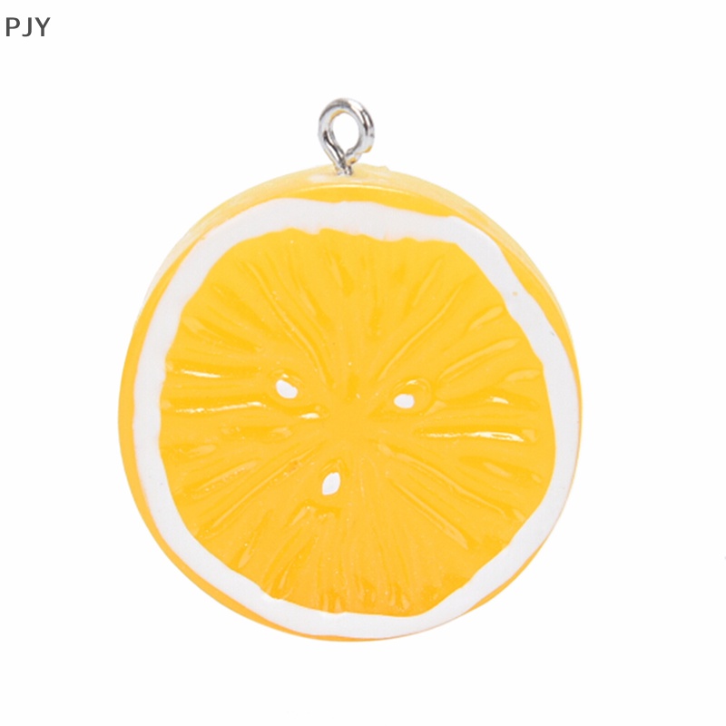 Bộ 10 Lát Chanh / Cam Bằng Nhựa Resin DIY Trang Trí Đa Ứng Dụng