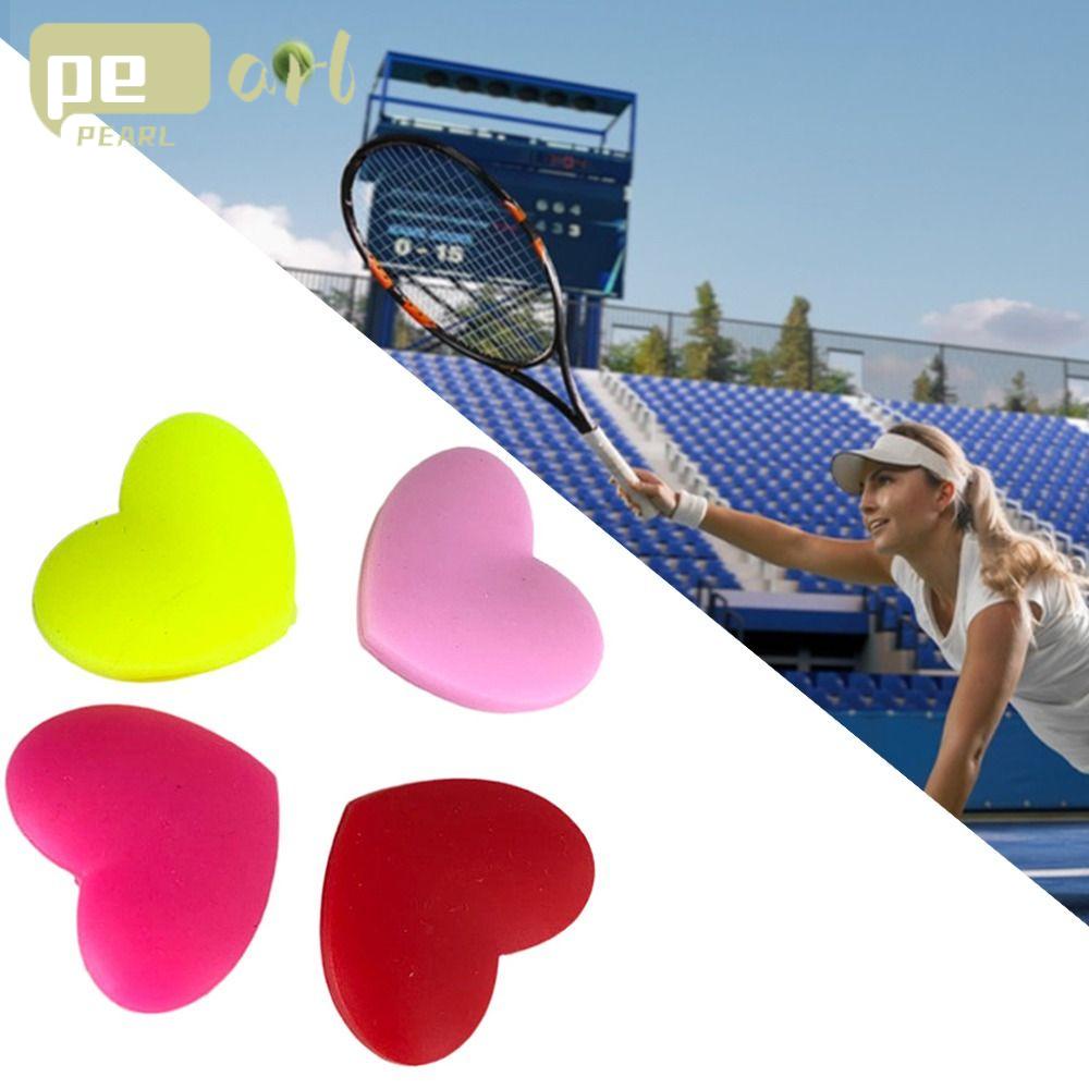 .10 Phụ Kiện Giảm Chấn Cho Vợt Tennis Bằng Silicone Nhiều Màu Sắc