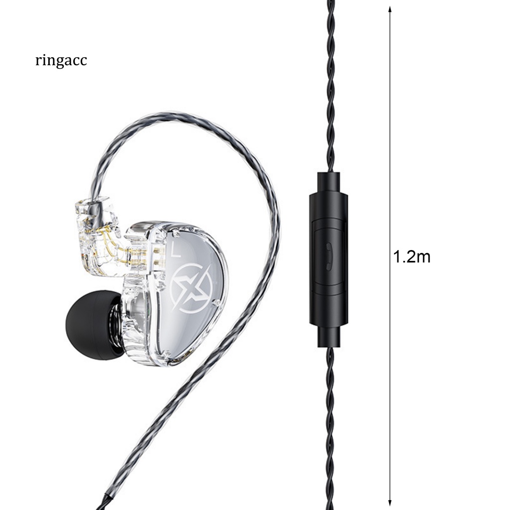 Tai Nghe RGA Có Dây Âm Thanh Nổi RGA Chống Ồn Phong Cách Thể Thao Cho Điện Thoại Di Động