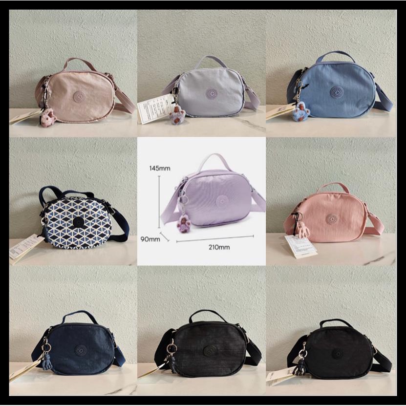 KIPLING Túi Đeo Chéo Bằng Vải Canvas Trọng Lượng Nhẹ Thời Trang Cho Nữ 12288