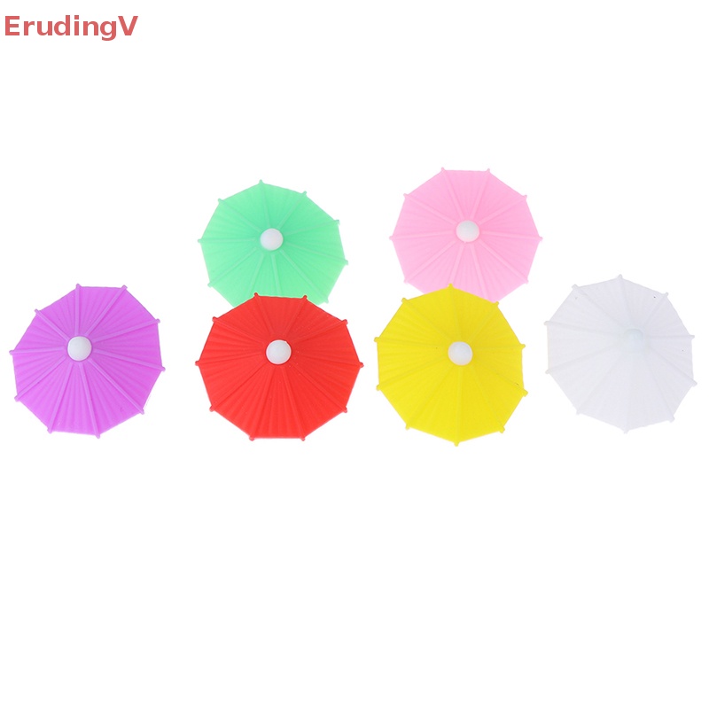 Bộ 6 Cốc Đánh Dấu Chai Rượu / Dù / Buddy Thiết Kế Độc Đáo Tiện Dụng