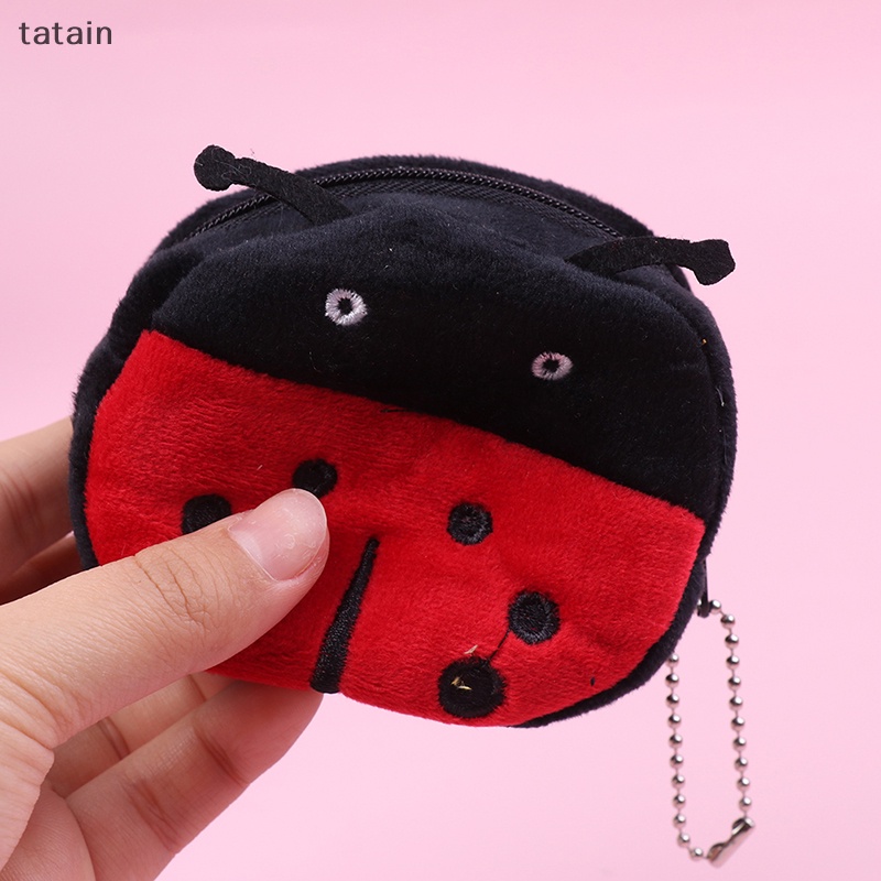 Ví Đựng Tiền Xu Họa Tiết Hoạt Hình Ba Chiều Có Khóa Kéo Tiện Dụng