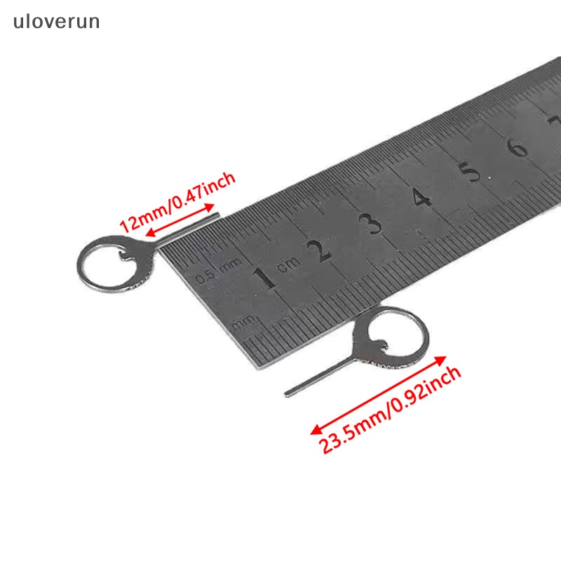 Uloverun 1 Bộ Dụng Cụ Hỗ Trợ Đọc Thẻ Sim Bằng Thép Không Gỉ Thông Dụng Cho Tất Cả Các Thương Hiệu Điện Thoại Apple Android