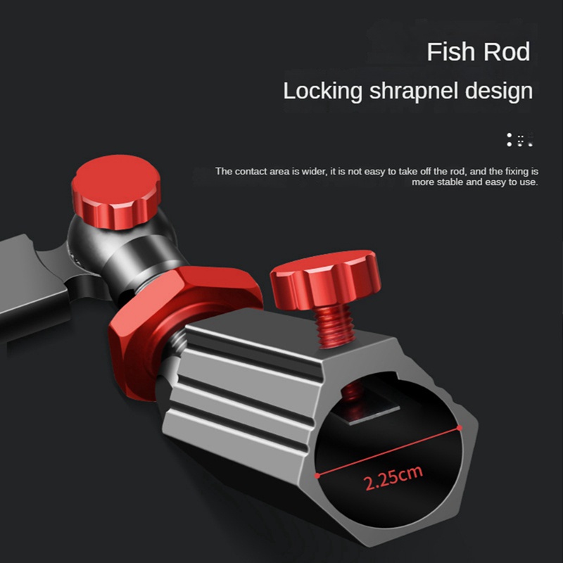 Giá Đỡ Cần Câu Cá Bằng Hợp Kim Nhôm Cao Cấp