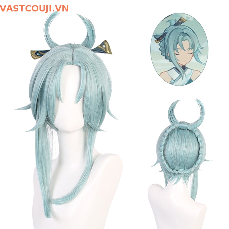 Tóc Giả Thẳng Chịu Nhiệt Dùng Hóa Trang VASTJI Genshin Va Chạm